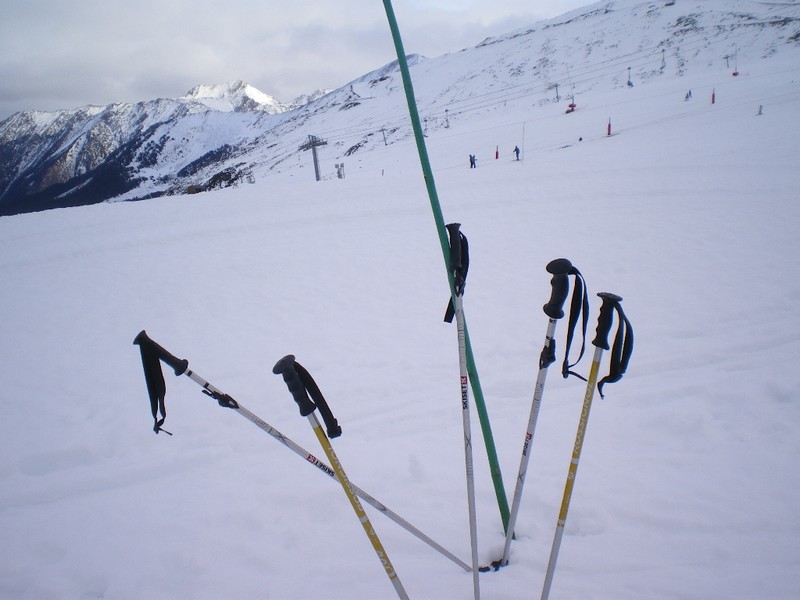 Jeudi c’est du ski sous la pluie