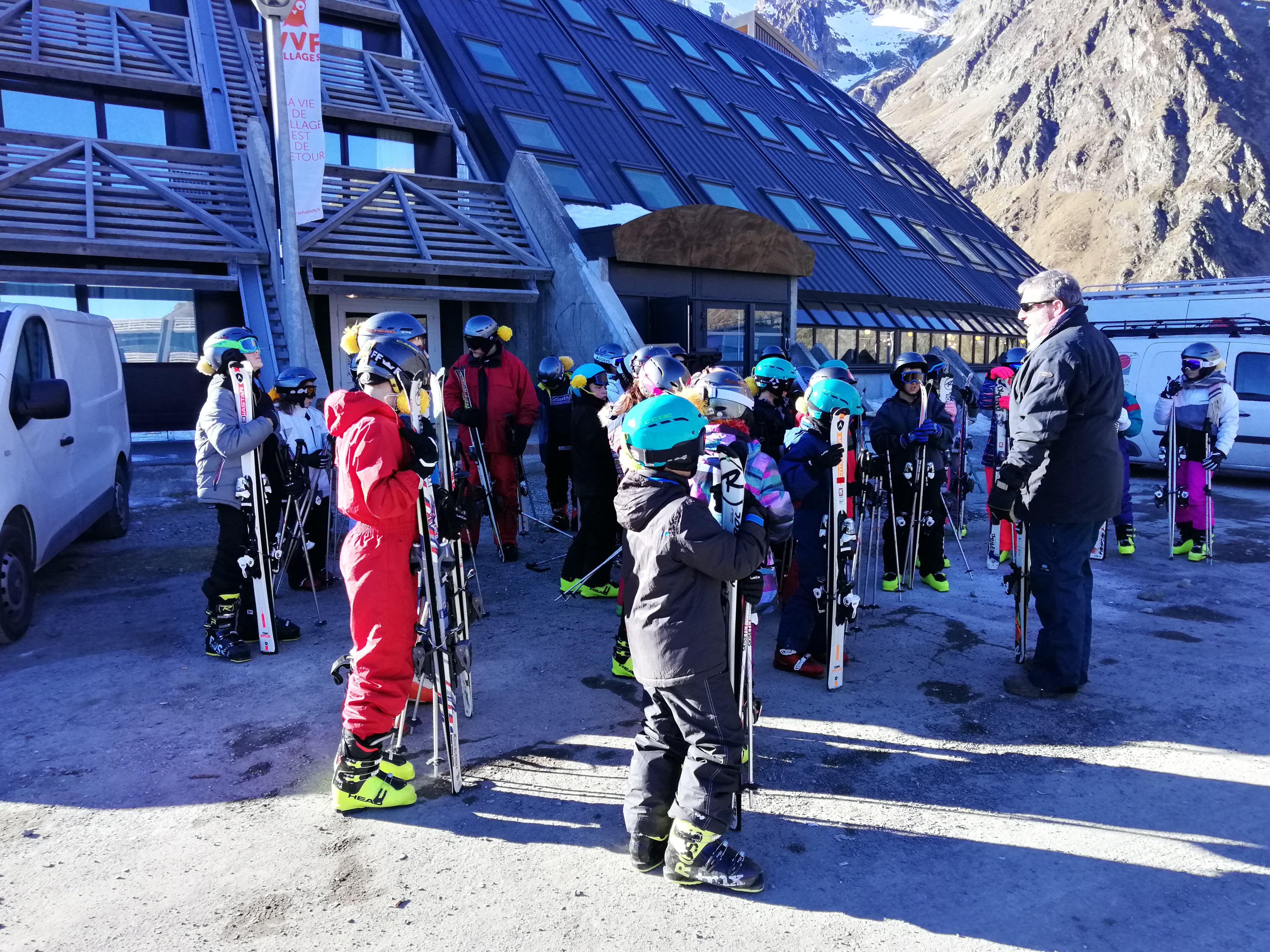 Mardi c’est du ski.!!!